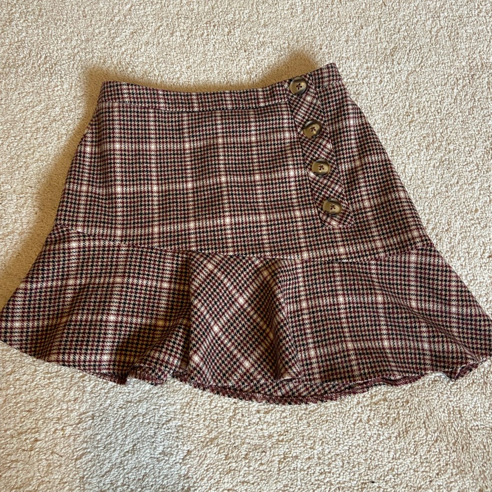 FOREVER 21 school girl plaid skirt